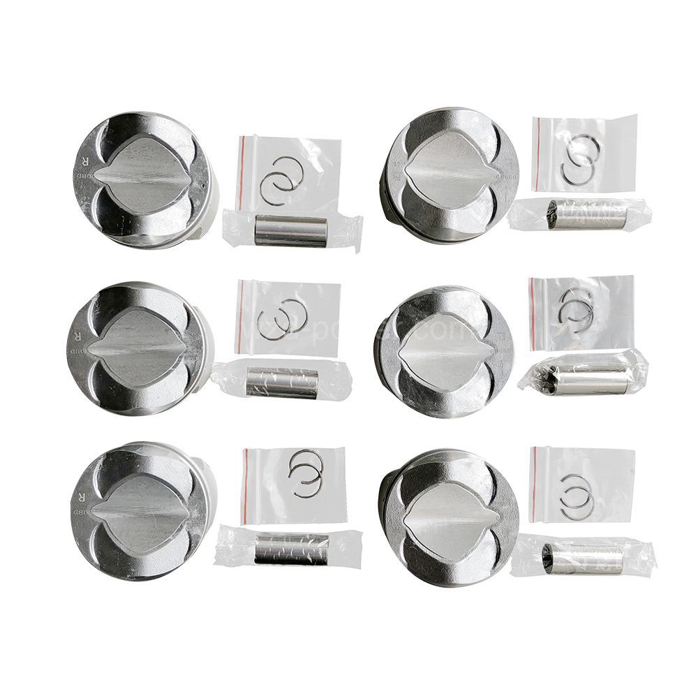 6e107065CF 06e107066CF Auto Engine Parts Pistons & Rings Set 84.5mm for Audi A6 A7 A8 2.8 Fsi V6 Bdx Piston