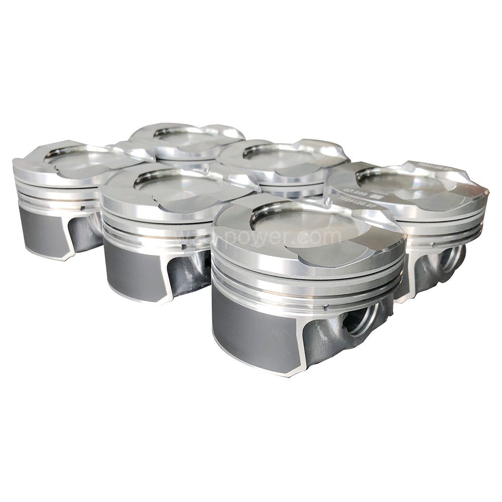 Performance Parts 84mm N55 Forged Pistons for BMW E90 335I F10 535I F15 X5 N55b30 Twin Turbo Piston
