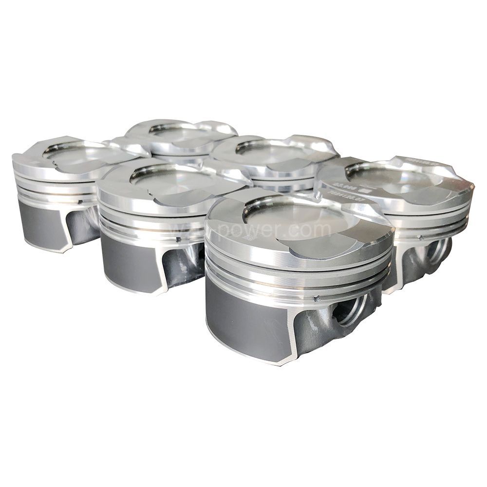 Performance Parts 84mm N55 Forged Pistons for BMW E90 335I F10 535I F15 X5 N55b30 Twin Turbo Piston