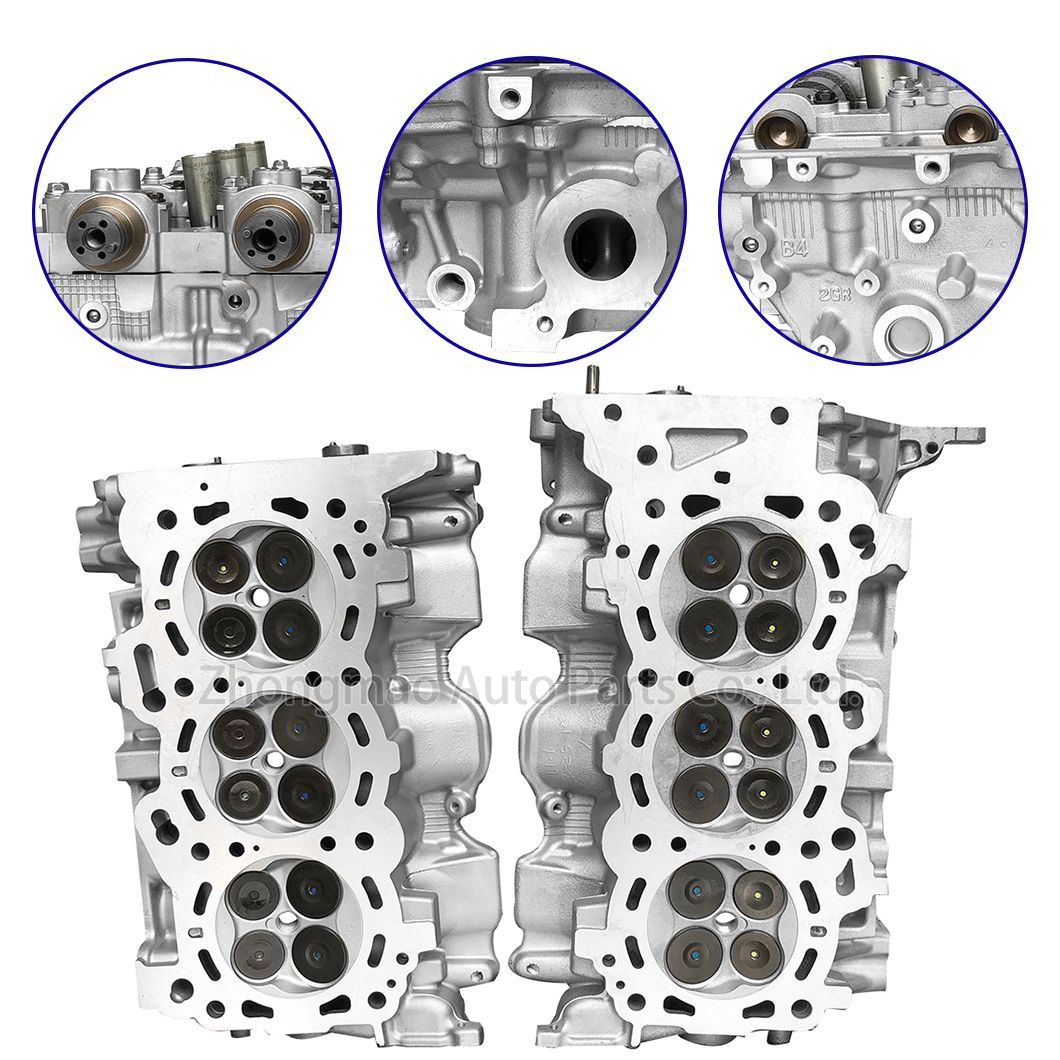 OEM Quality Durable Cylinder Head 3.5L 2GR FE DOHC Dual VVTI for Toyota Lexus Sienna Camry ES350