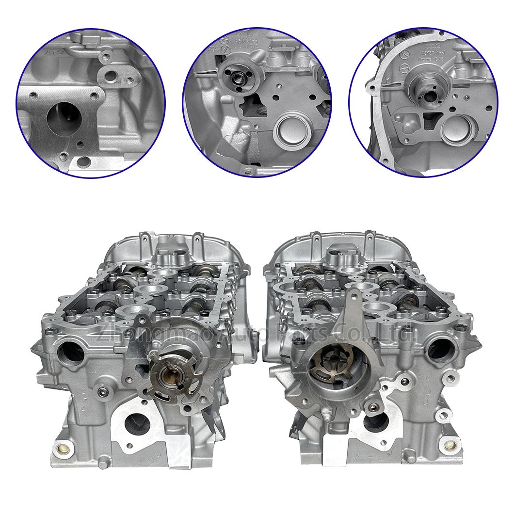 Precision Processed Cylinder Head Set with Camshafts for Audi VW 3.0T V6 EA837 CJT CTD CRE